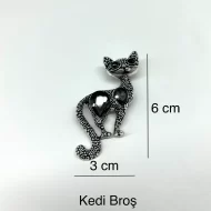 Kedi Broş - Görsel 3