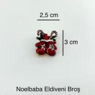 Noel Baba Eldiveni Broşu - Görsel 3