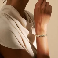 Kristal Baklava Desenli Bileklik