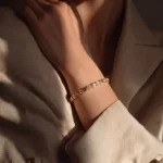 Minimalist Taşlı Bileklik